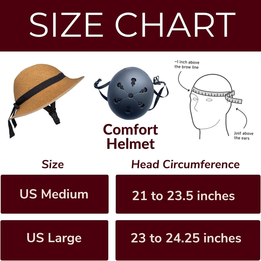 Straw Hat Bike Helmet - Comfort