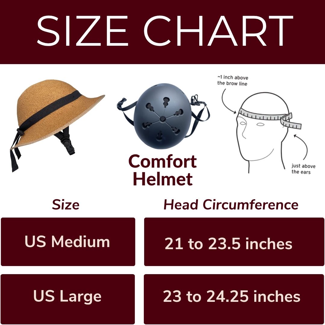 Straw Hat Bike Helmet - Comfort