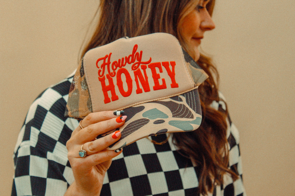 Underground Original Design: Howdy Honey, Western Trucker Hat