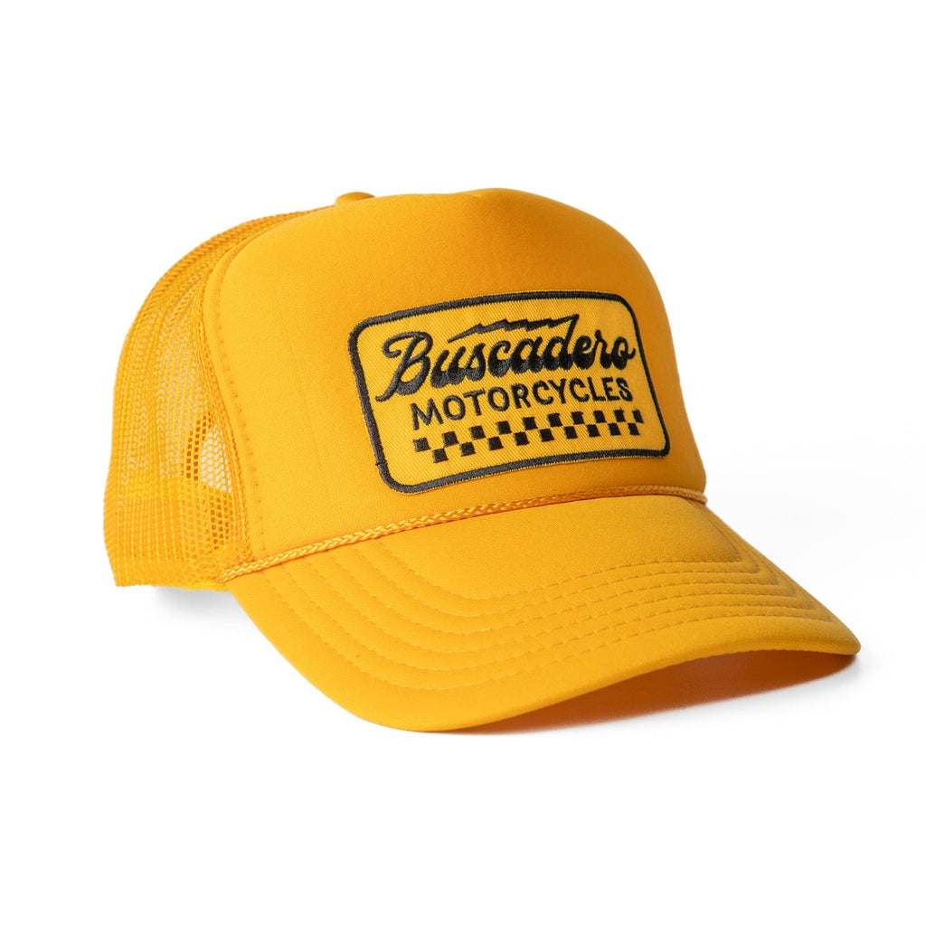 'Banner’ Foam Trucker Hat - Gold